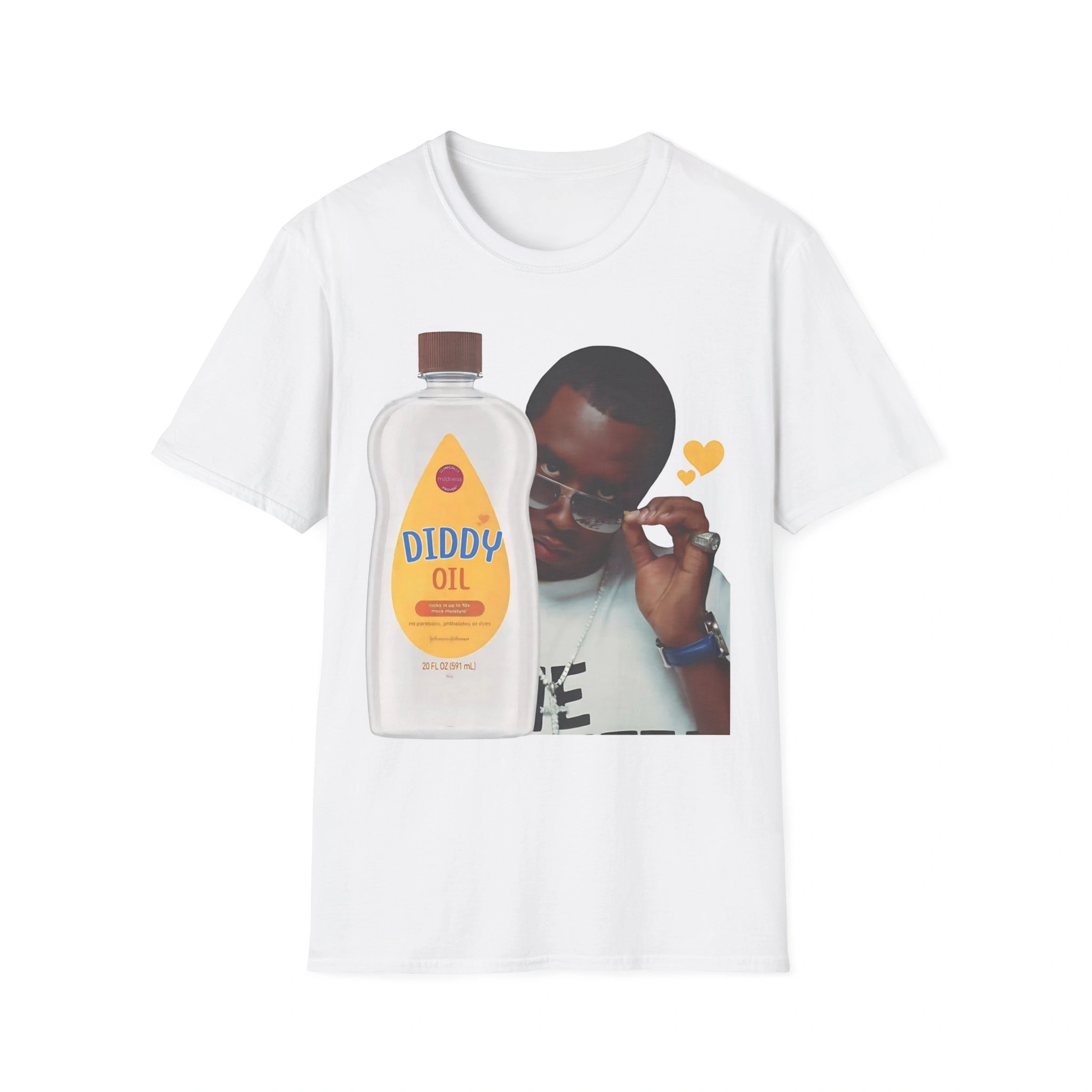 Diddy Baby Oil Shirt Diddy Party Freak OFF Tee AshBubble