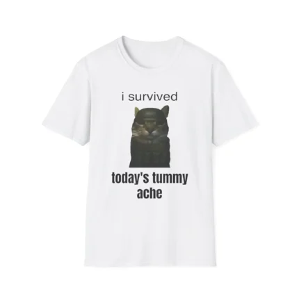 I Survived Todays Tummy Ache Shirt
