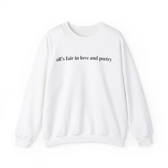 Taylor Swift's All's Fair in Love and Poetry Sweatshirt
