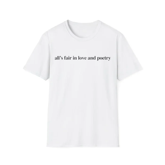 Taylor Swift's New Album TTPD All's Fair in Love and Poetry Shirt
