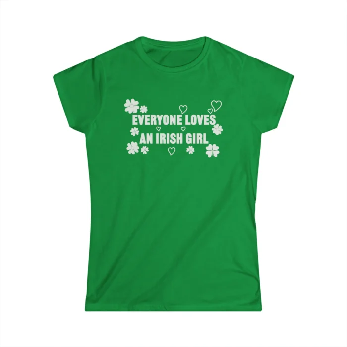 Everyone Loves an Irish Girl premium shirt