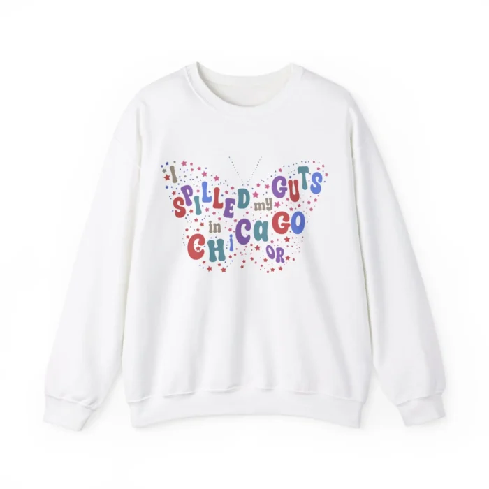 Olivia Rodrigo I Spilled My Guts In Chicago sweatshirt