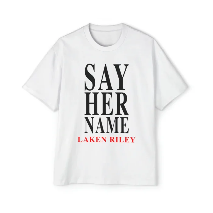 Laken Riley Say Her Name Unisex premium shirt