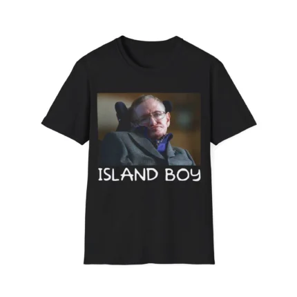 Stephen Hawking Island Boy shirt