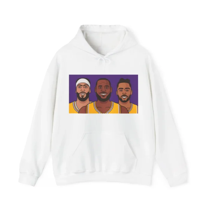 AD, LeBron, and Dlo lakers Hoodie