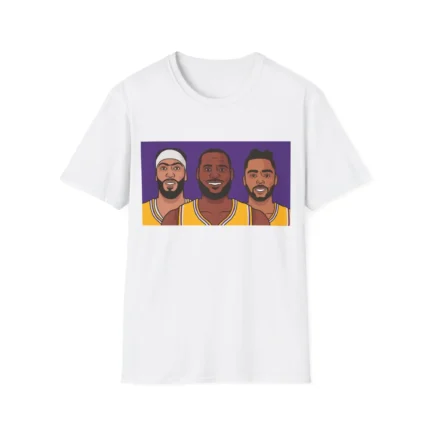 AD, LeBron, and Dlo lakers t-Shirt