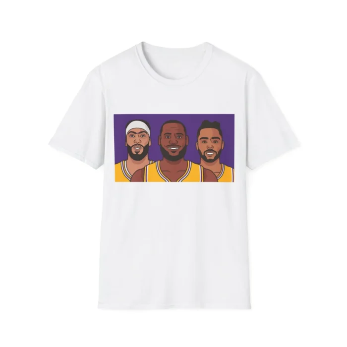 AD, LeBron, and Dlo lakers t-Shirt