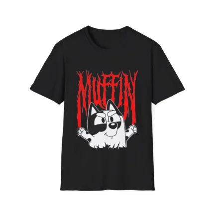 Bluey Muffin Metal t-Shirt