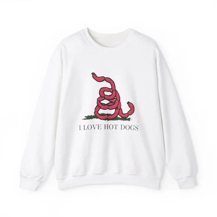 I Love Hot Dogs Sweatshirt