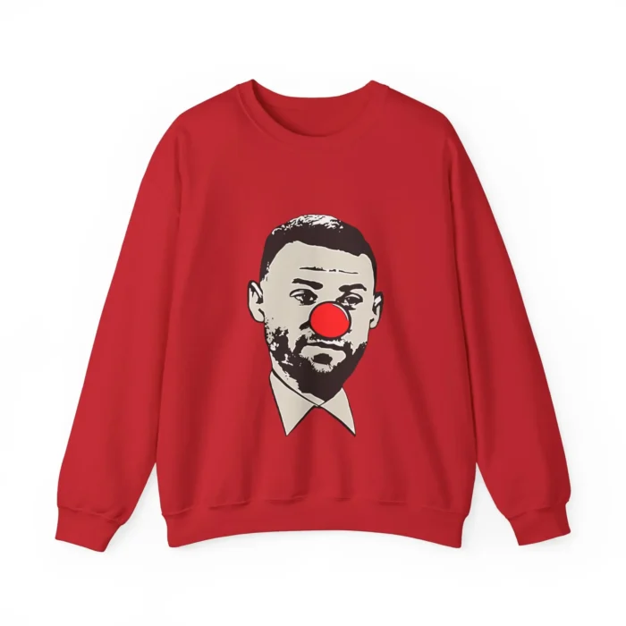 Mike Grinnell Wearing Joker Paul Bissonnette Sweatshirt