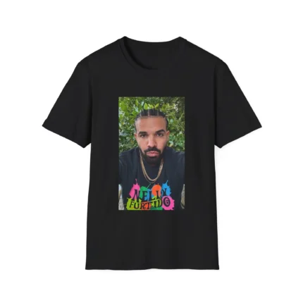 Nelly Furtado Wearing Drake’s Selfie t-Shirt