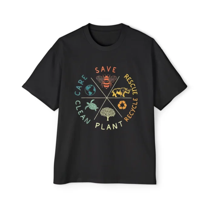 Save Bees Rescue Animals Recycle Plastic Earth Day Premium Shirt