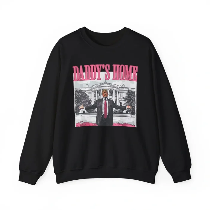 Trump Pink Daddy’s Home Sweatshirt