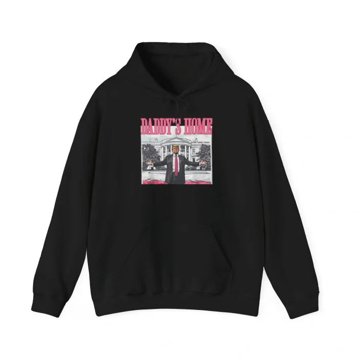Trump Pink Daddy’s Home Hoodie