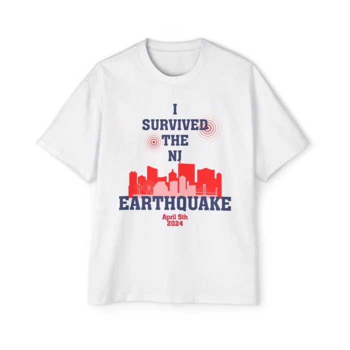 I Survived the NJ Earthquake Shirt - New Jersey Earthquake Tee - AshBubble