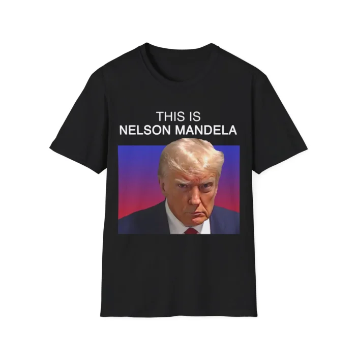 This is Nelson Mandela Trump Mug shot Shirt