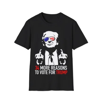 34 More Reasons to Vote for Trump Shirt
