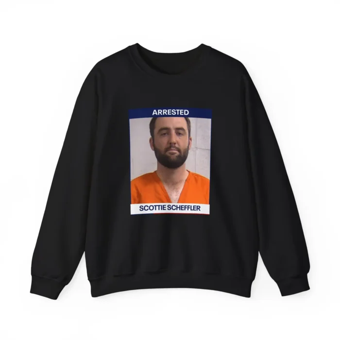 Arrested Scottie Scheffler Mug Shot Sweatshirt
