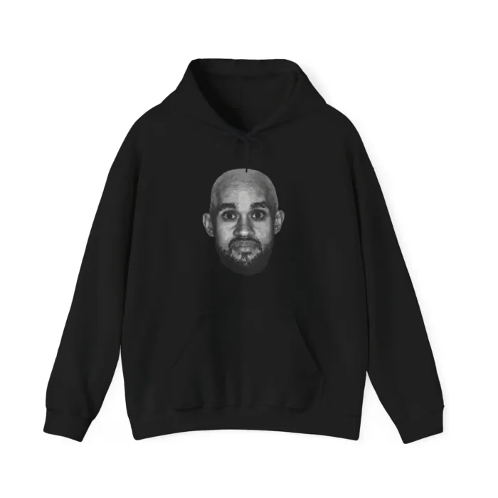 Bald Derrick White Face Hoodie