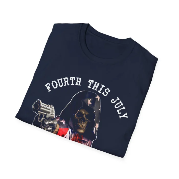 Fourth This July Bitch Folded Shirt