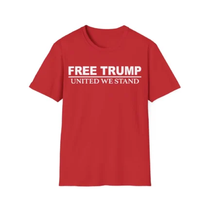Free Trump United We Stand Shirt