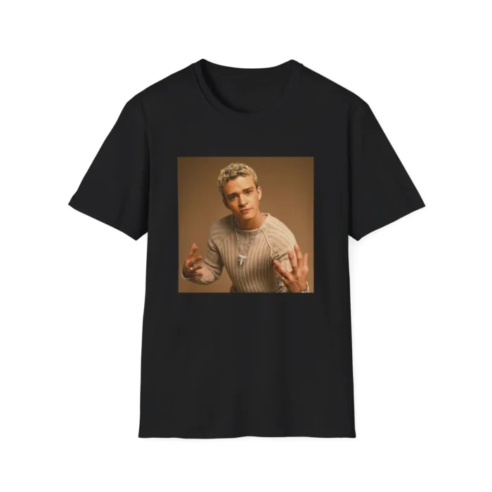 Justin Timberlake NSync Gift For Fan t-Shirt Black