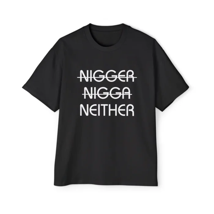 Kendrick Lamar Nigger Nigga Neither Premium Shirt