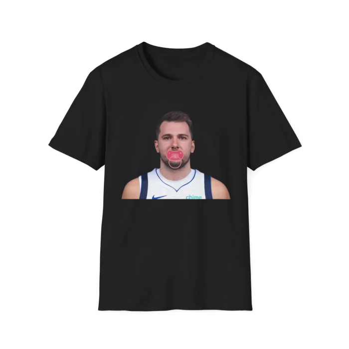 Luka Doncic Sucking On Pink Pacifier t-Shirt