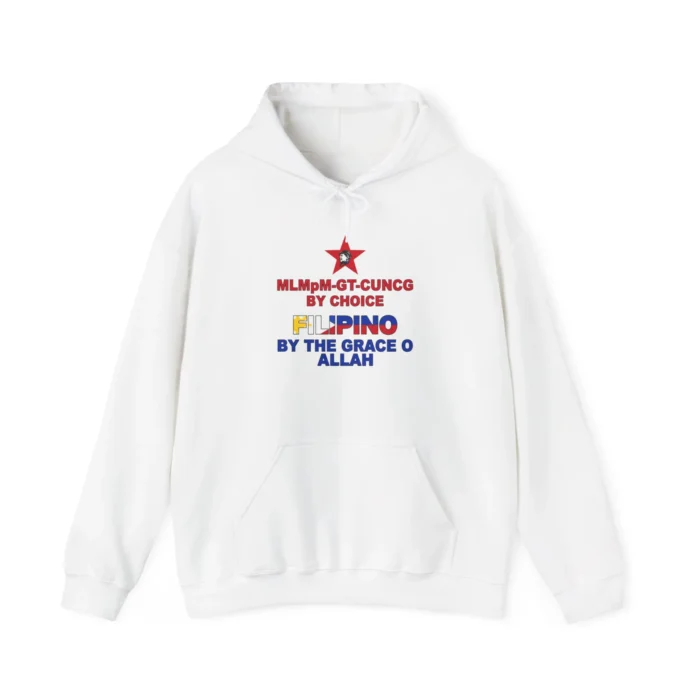 MLMpM-GT-CUVCG By Choice Filipino By The Grace O Allah Hoodie