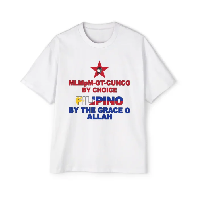 MLMpM-GT-CUVCG By Choice Filipino By The Grace O Allah Premium Shirt