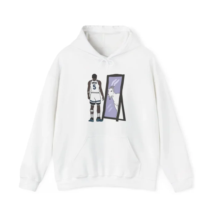 Minnesota Timberwolves Anthony Edwards Mirror GOAT Hoodie