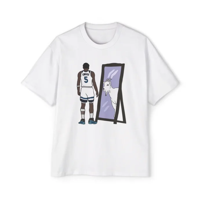 Minnesota Timberwolves Anthony Edwards Mirror GOAT Premium Shirt