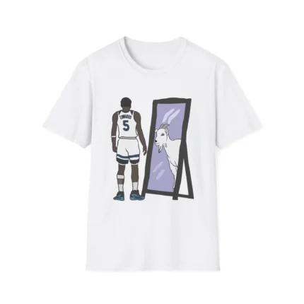 Minnesota Timberwolves Anthony Edwards Mirror GOAT t-Shirt