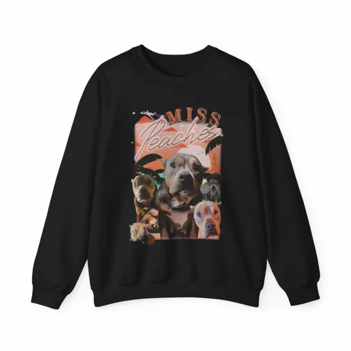 Miss Peaches Faces Sweatshirt