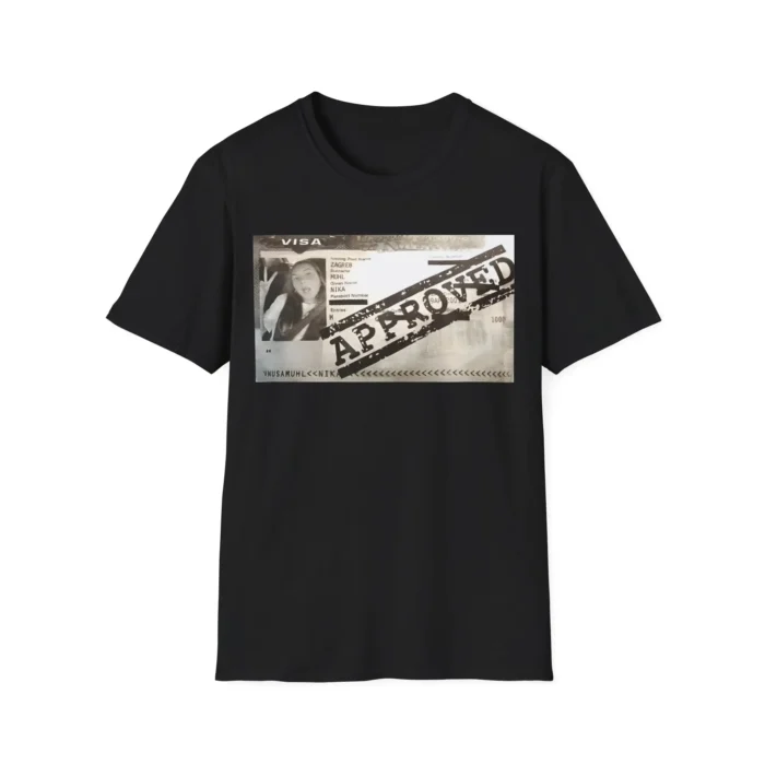 Nika Mühl Visa Approved Black Shirt