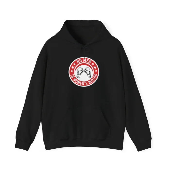 No Men In Women’s Boxing Hoodie