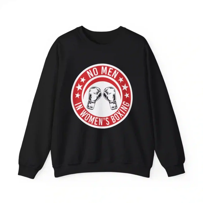 No Men In Women’s Boxing Sweatshirt