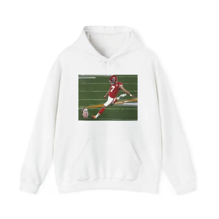 Official Harrison Butker Kick Head Meme Hoodie