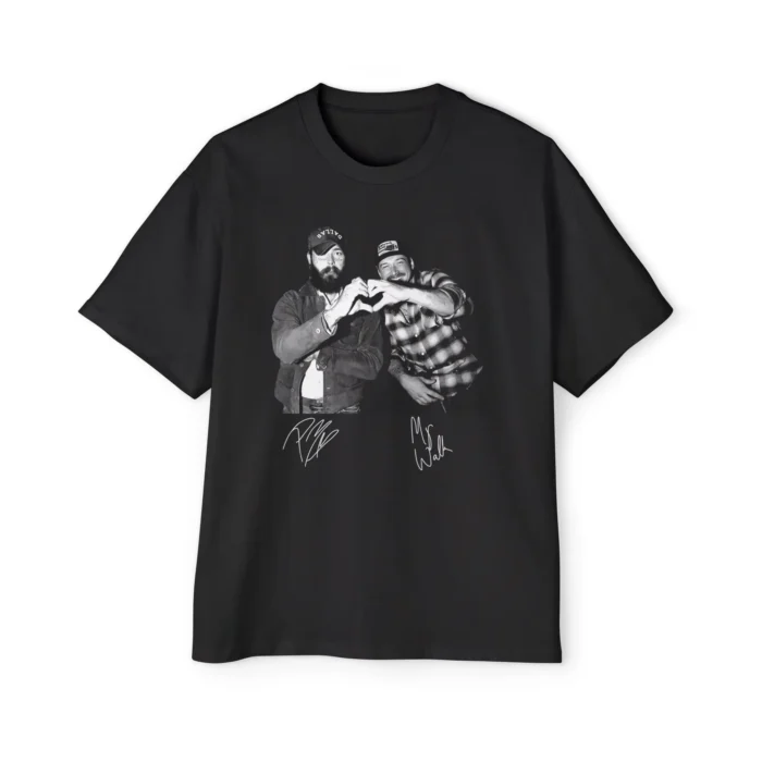 Post And Morgan I Had Some Help Heart Hand T shirt