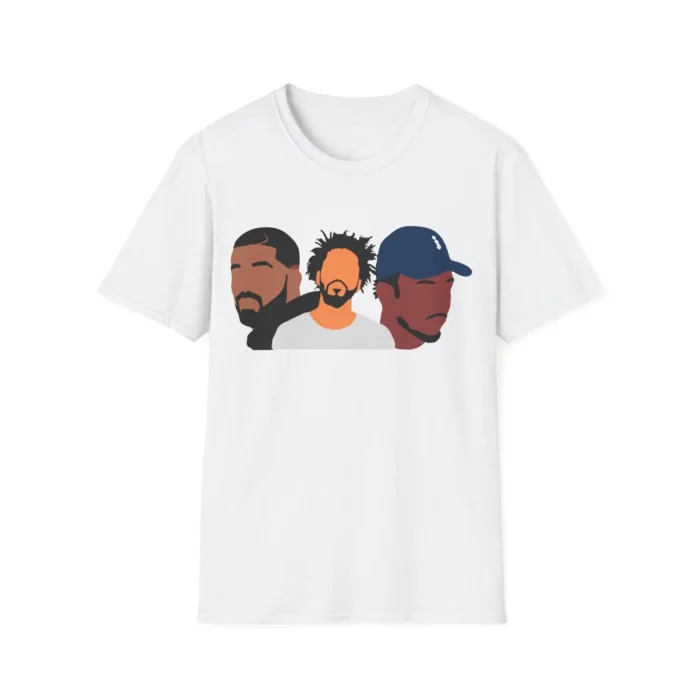 Retro Drake J Cole Kendrick Lamar Rapper Star Shirt