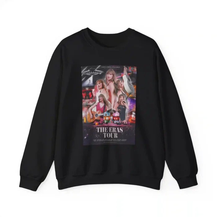 Taylor Swift The Eras Tour Lights Camera Bitch Smile Sweatshirt