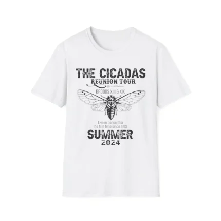 The Cicadas Reunion Tour Broods XIII And XIX Summer 2024 t-Shirt