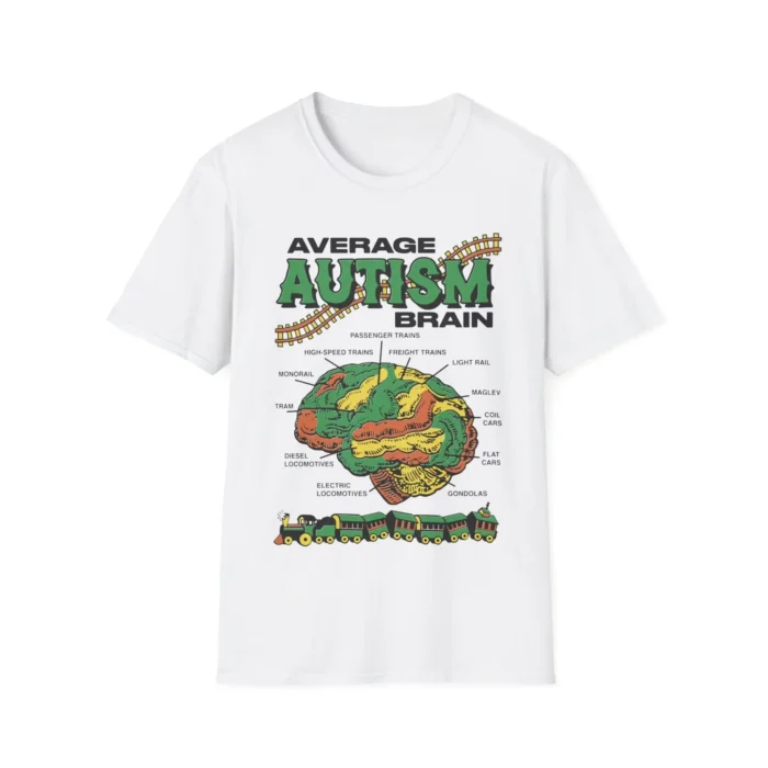 Average Autism Brain Shirt