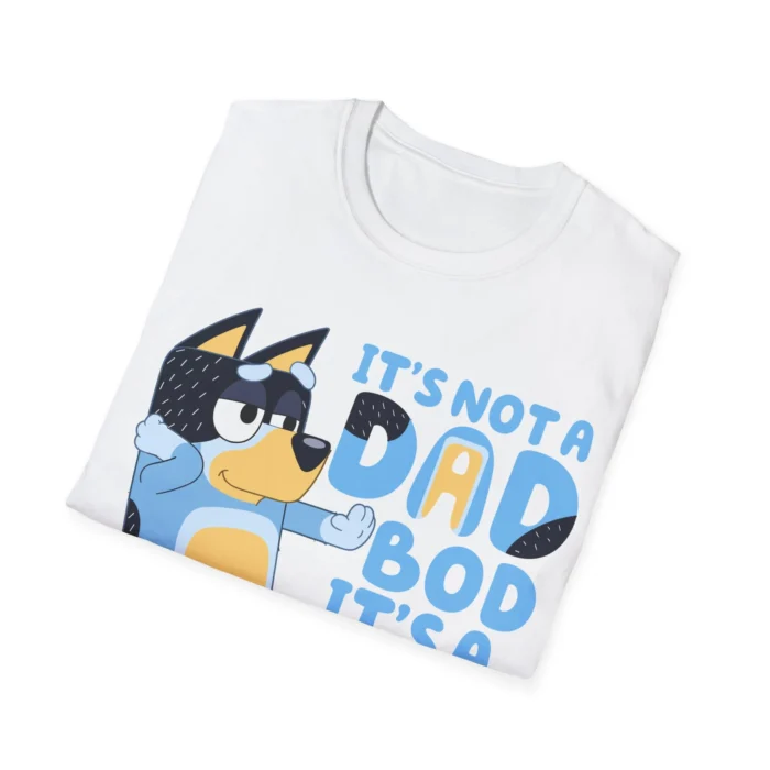 Bluey It's Not A Dad Bod It's A Father Figure Shirt
