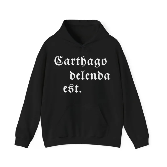Carthago Delenda Est Hoodie