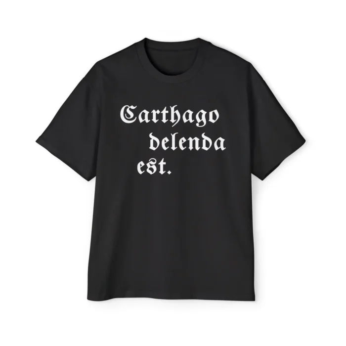 Carthago Delenda Est T Shirt