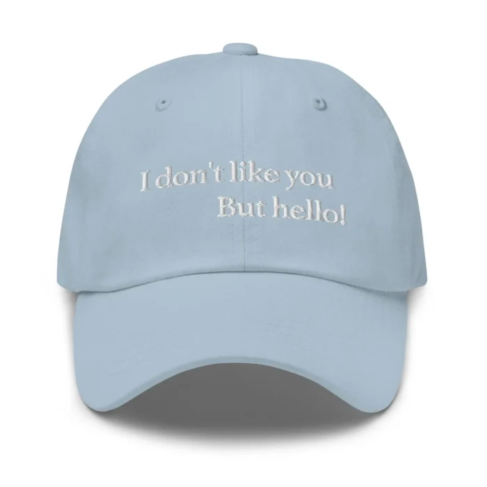 I Don't Like You But Hello Hat