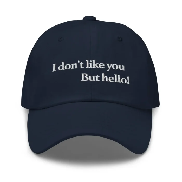 I Don't Like You But Hello Hat