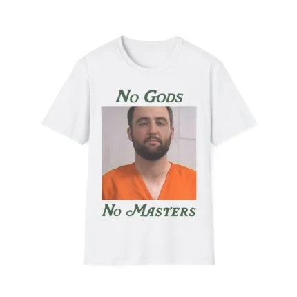 No Gods No Masters Scottie Scheffler Mugshot Shirt