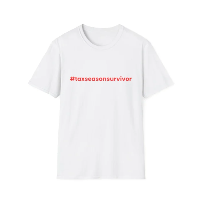 tax sea son survivor t-Shirt white